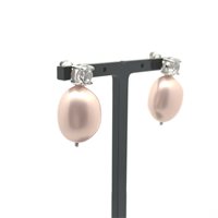 Orecchini Ultima Edizione Donna in Argento Madreperla artificiale in bioresina OAOOA3-ROSA - OAOOA3-ROSA